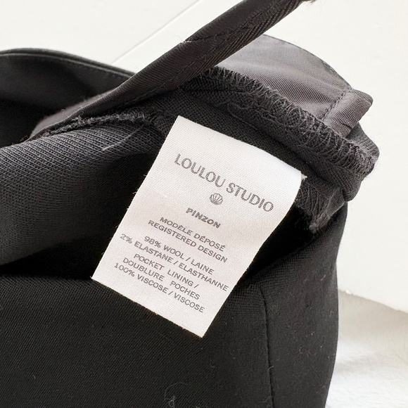 Loulou studio pinzon stretch wool trousers - Picture 7 of 7